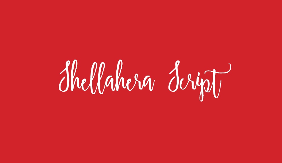 shellahera-script-demo font big