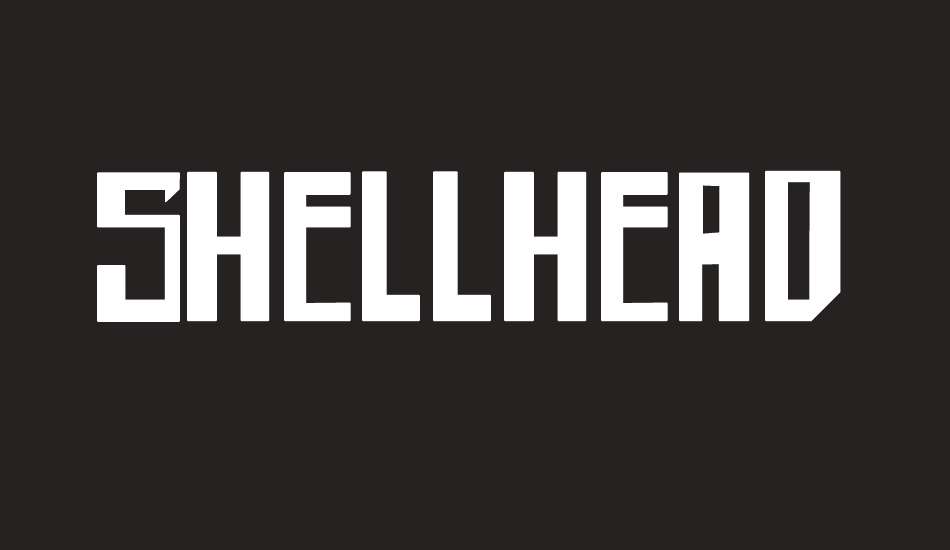 shellhead font big