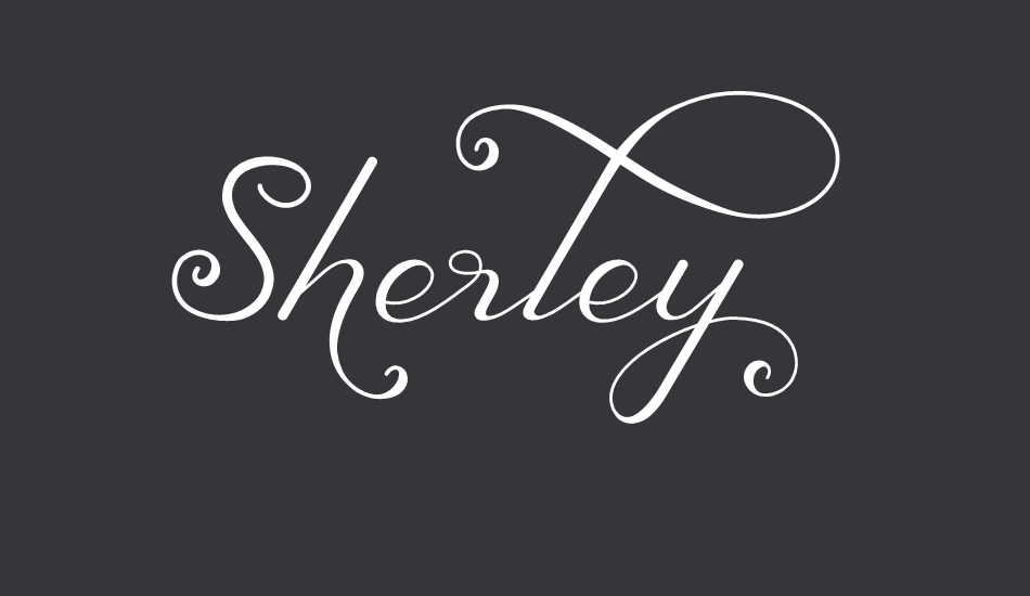 sherley font big