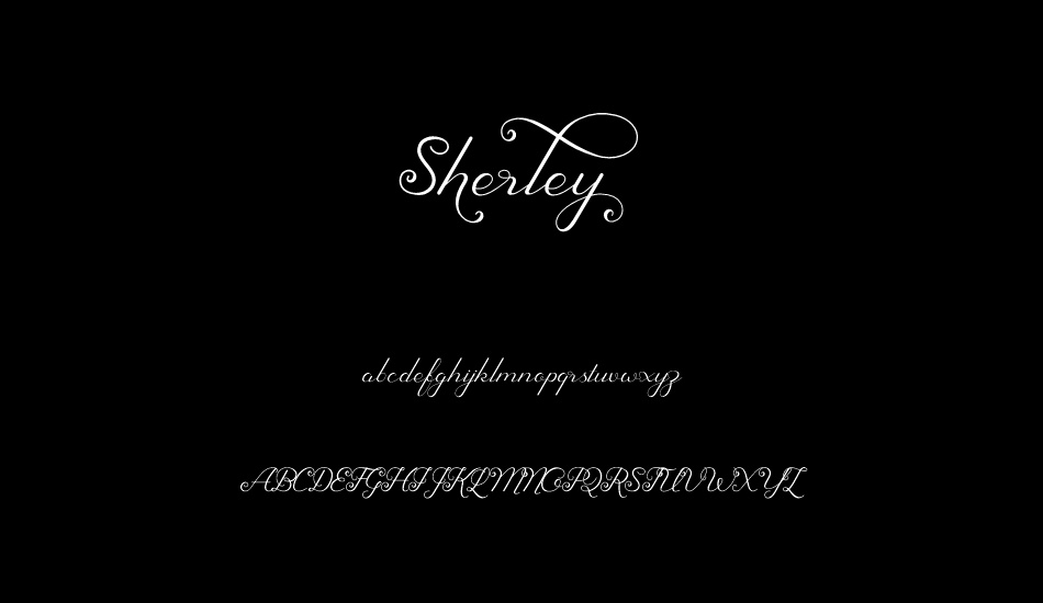 sherley font