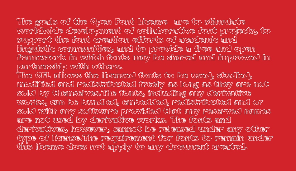 shlockoblockooutline font 1