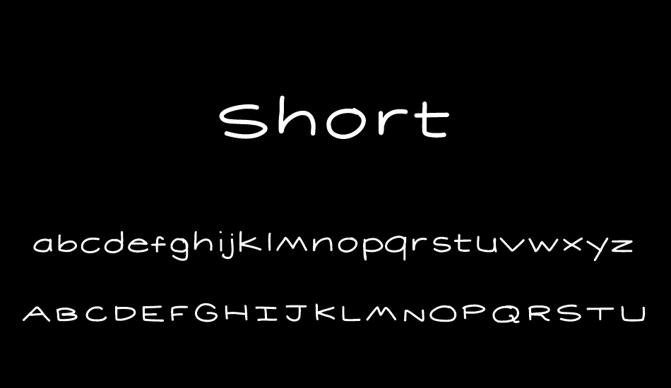 short font