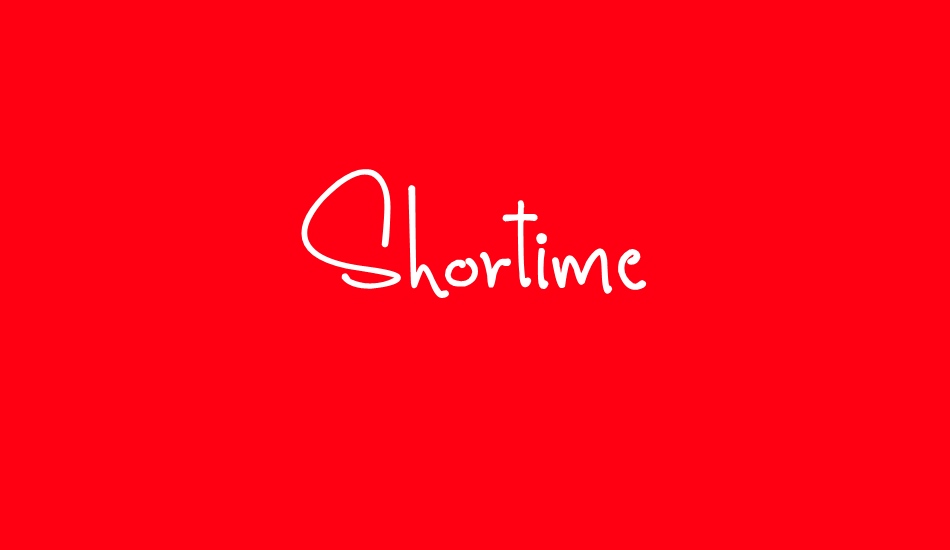 shortime font big