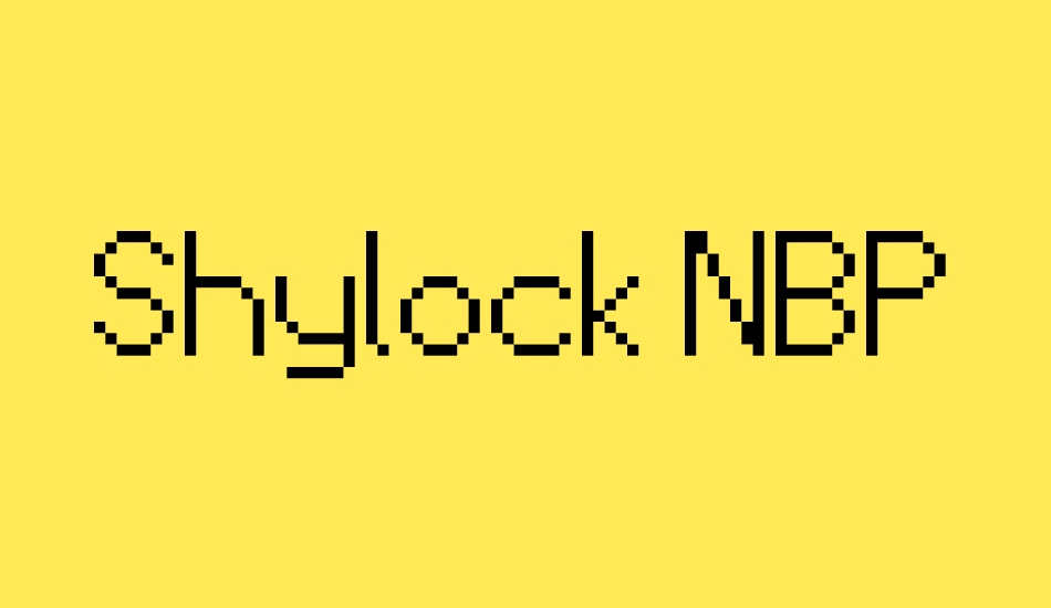 shylock-nbp font big