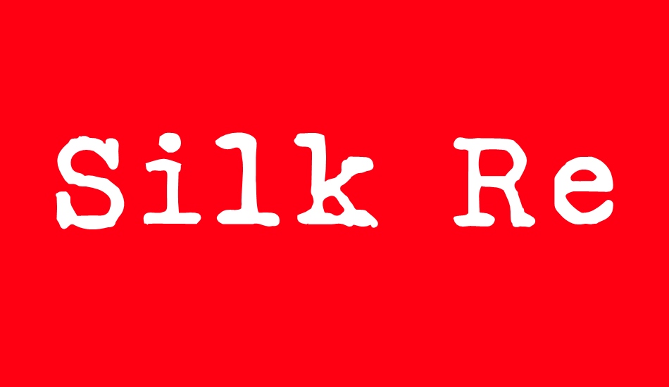 silk-remingtonsbold font big