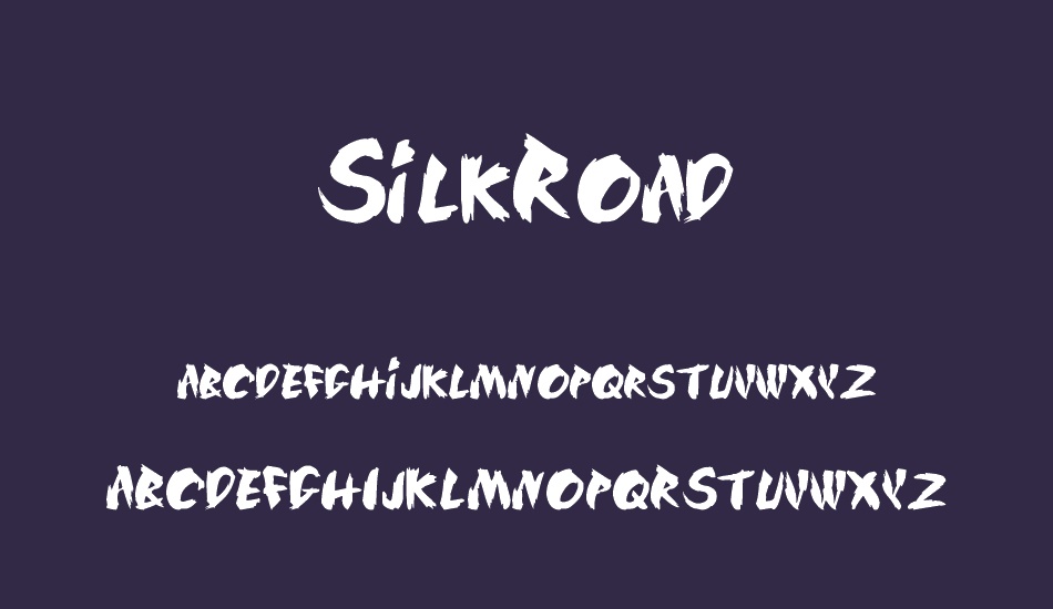 silkroad font