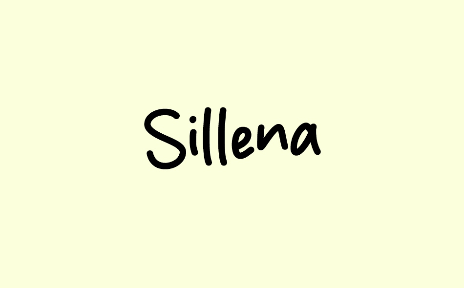 Sillena font big