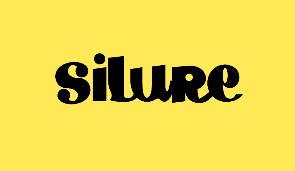 silure font big