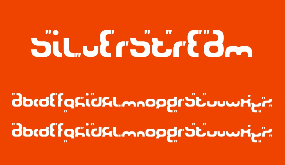 silverstream font