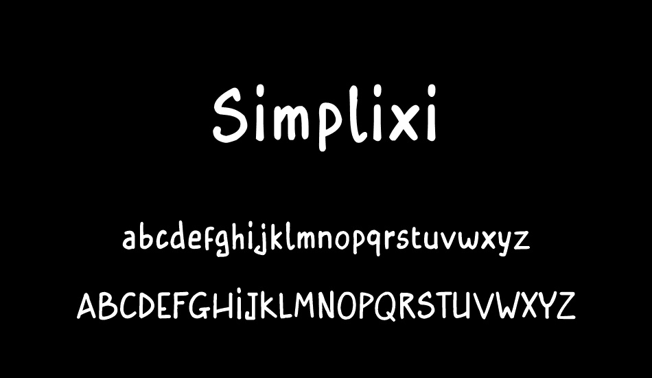 simplixi-regular font