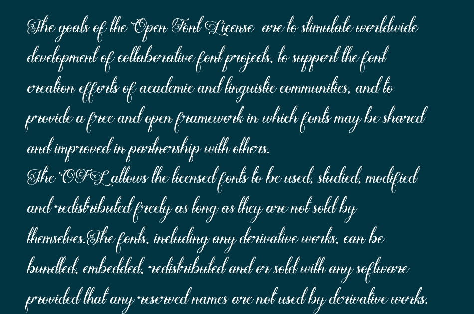 Singaley font 1