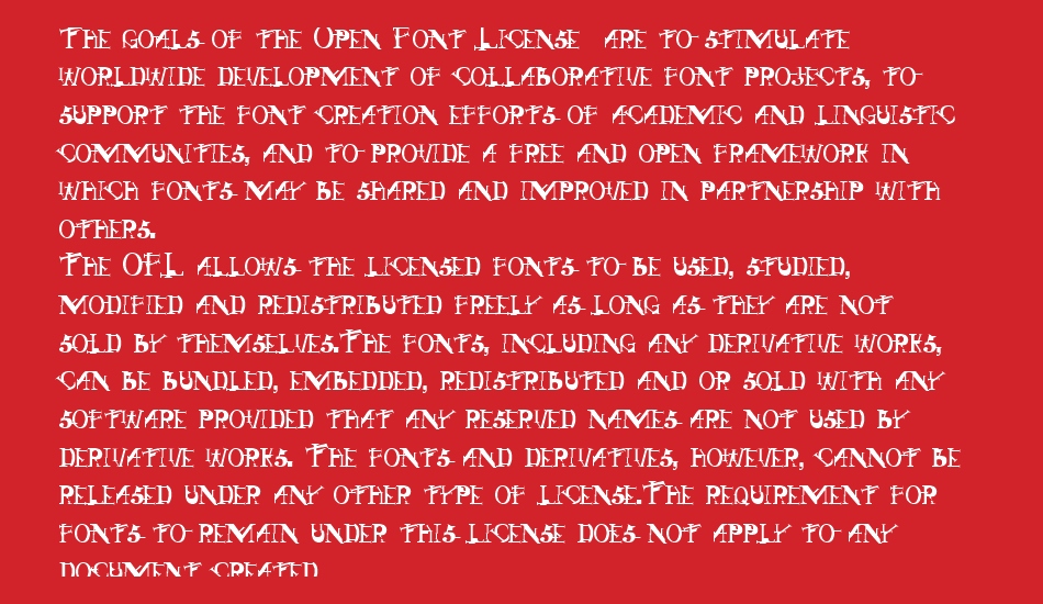 singothic font 1