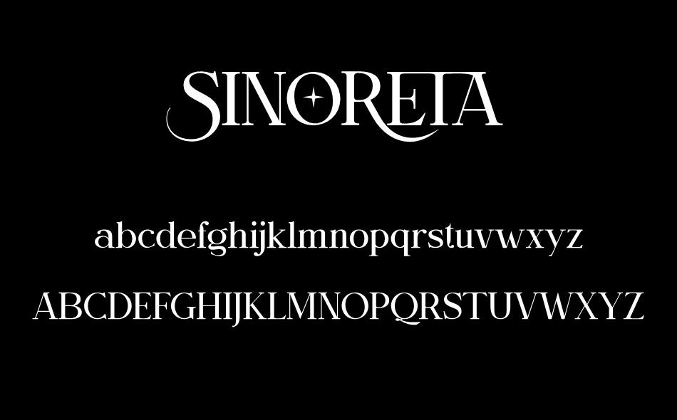 Sinoreta font