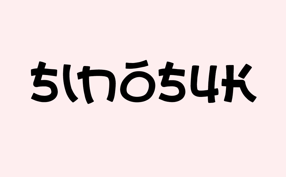 Sinosuke font big