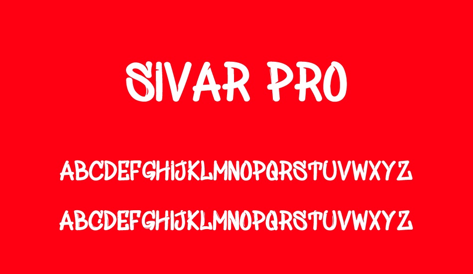 sivar-pro font