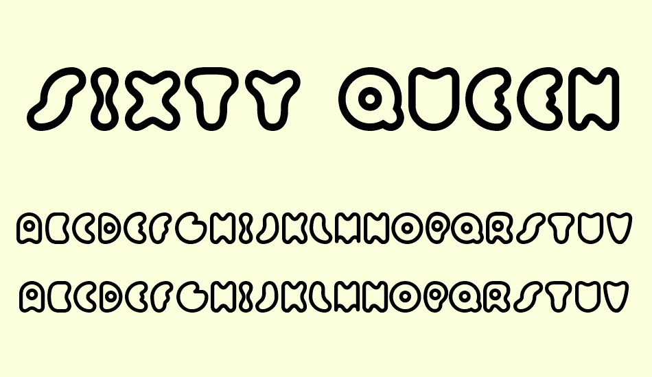 sixty-queens font