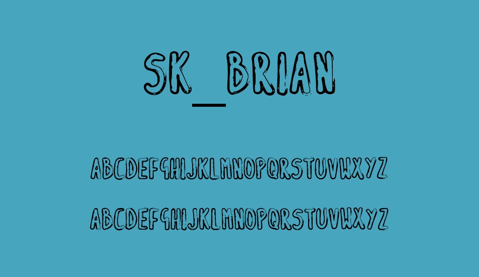 sk-brıan font