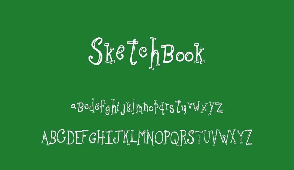 sketchbook font