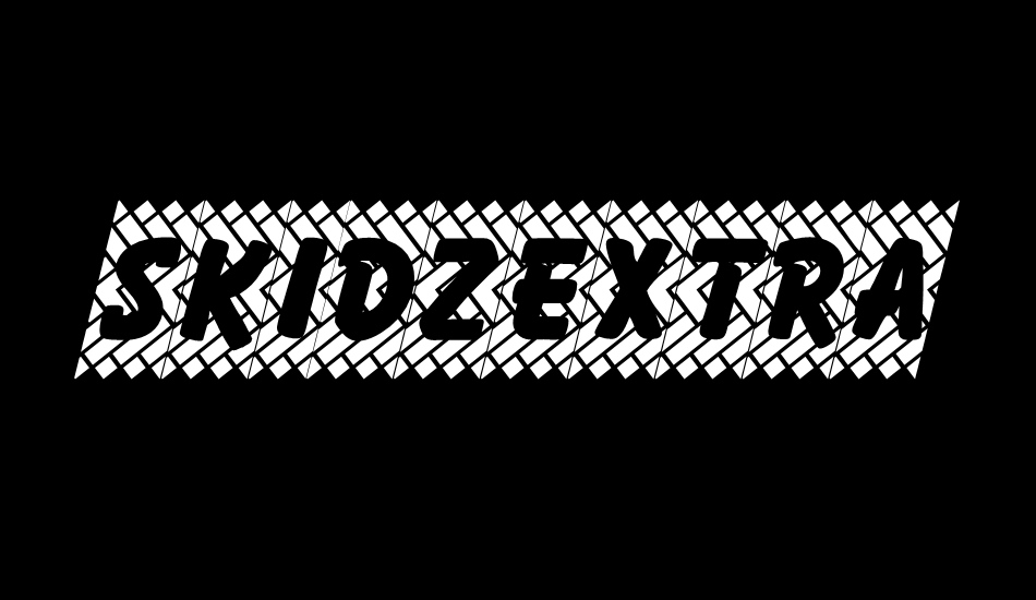 skidzextra font big