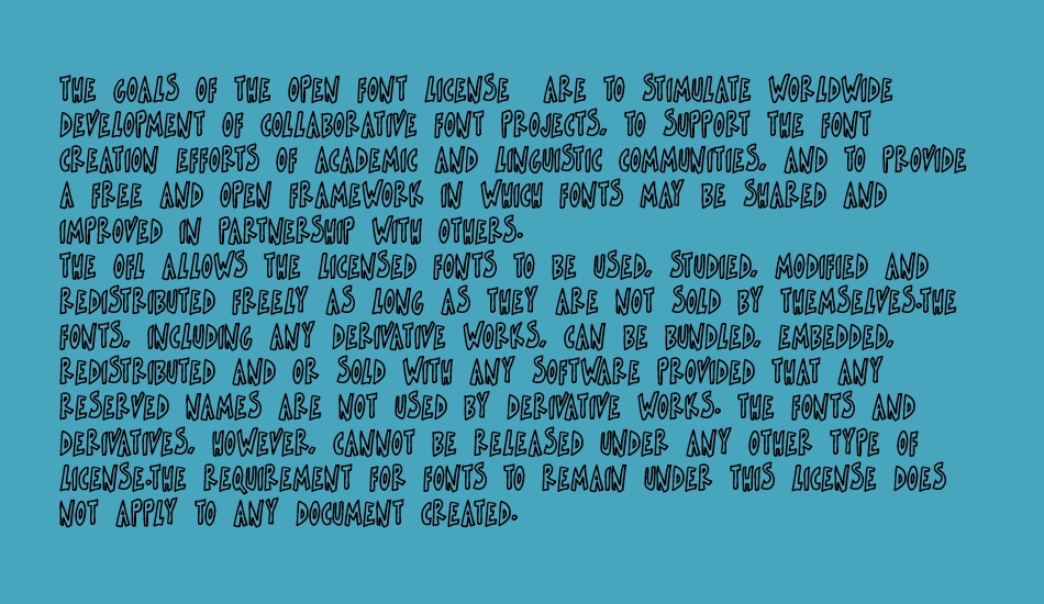 skinnymalink font 1