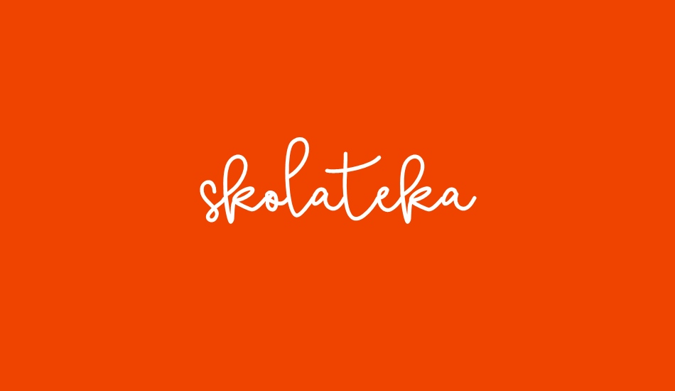 skolateka font big