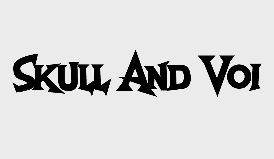 skull-and-void font big