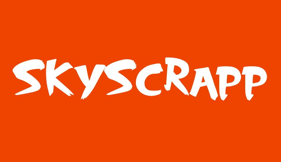 skyscrappers font big