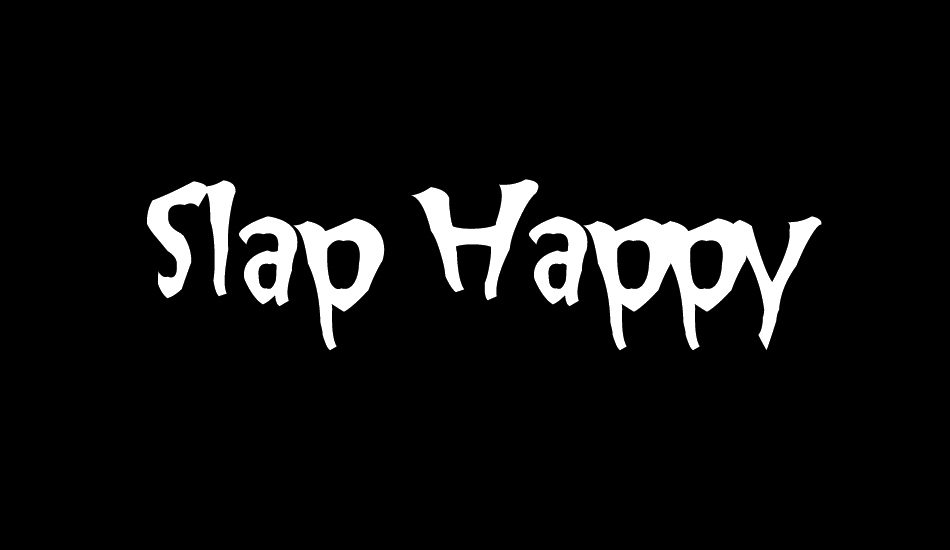 slap-happy font big