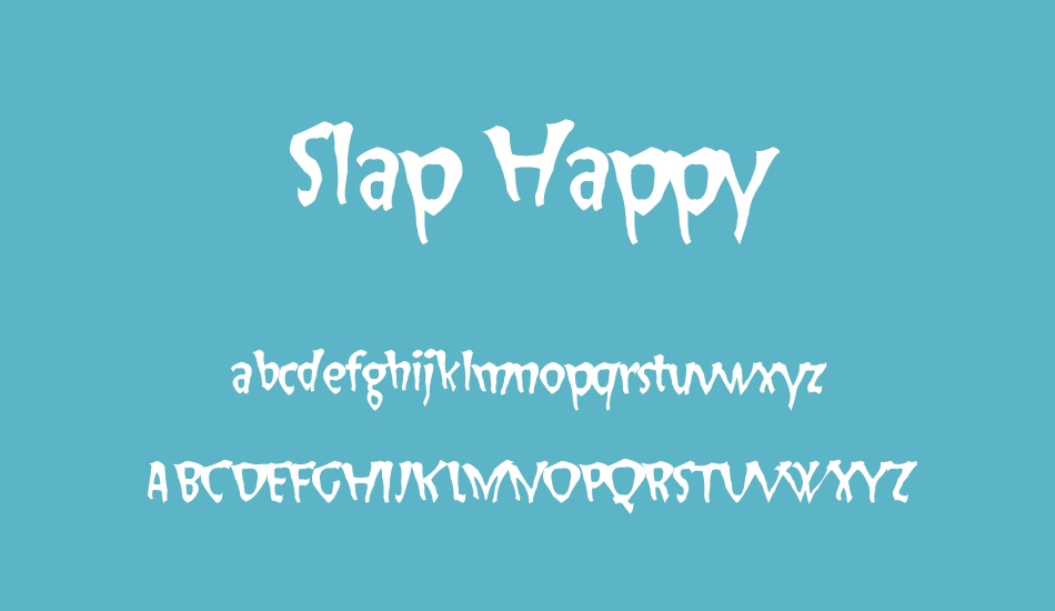 slap-happy font