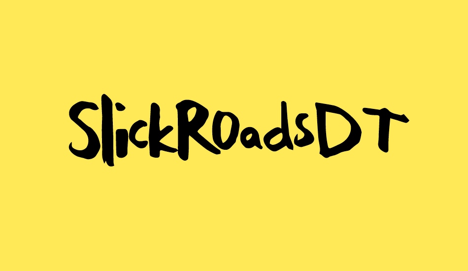 slickroadsdt font big