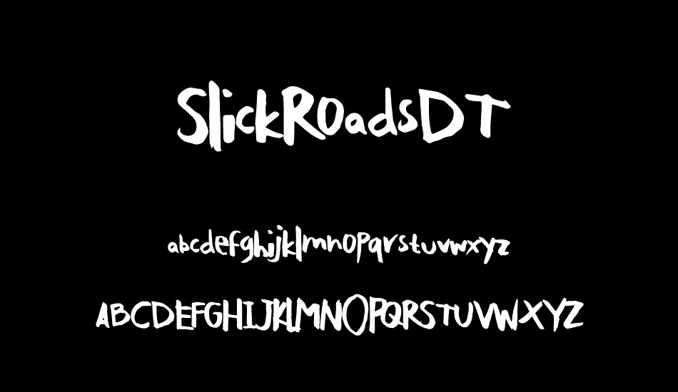 slickroadsdt font