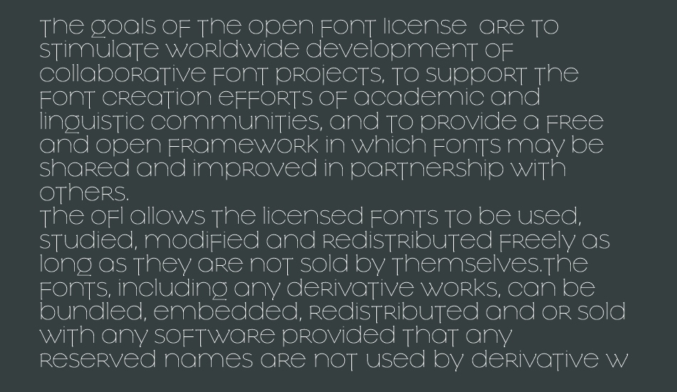 slowglass font 1