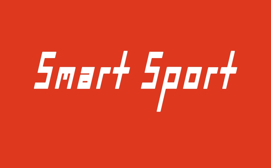 Smart Sport font big