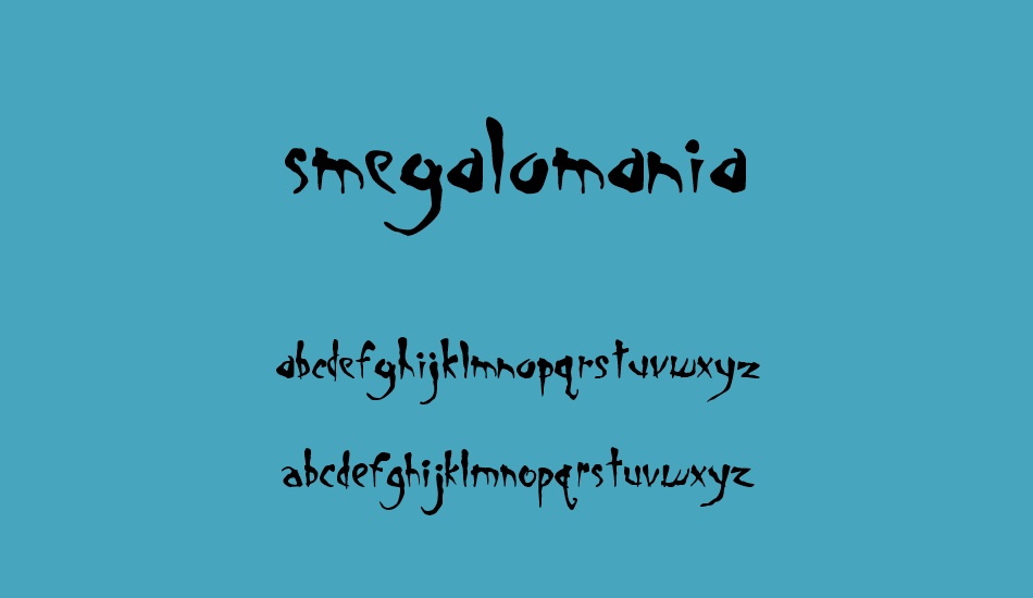 smegalomania font