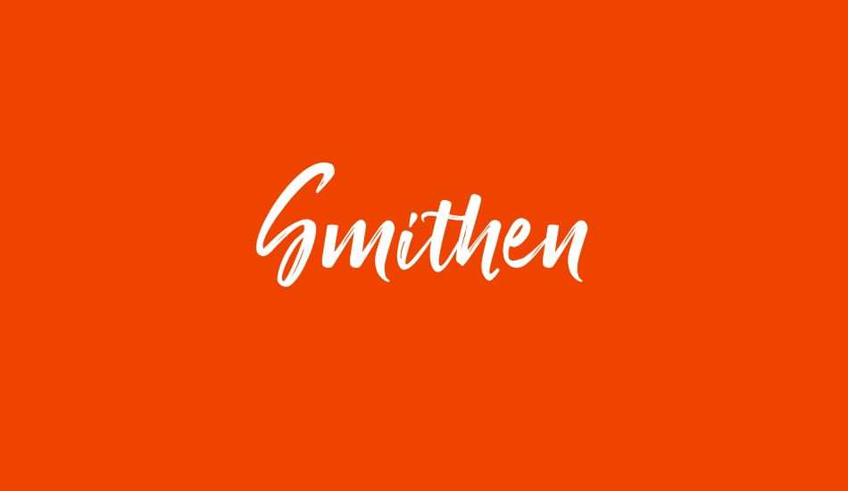 smithen- font big