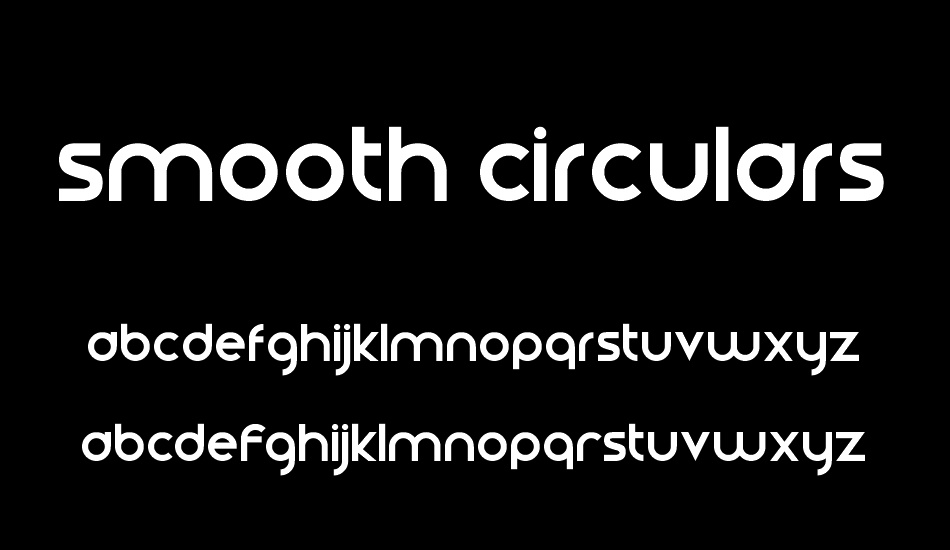 smooth-circulars font