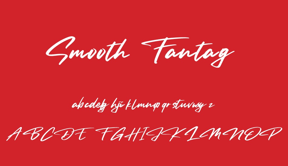 smooth-fantasy font