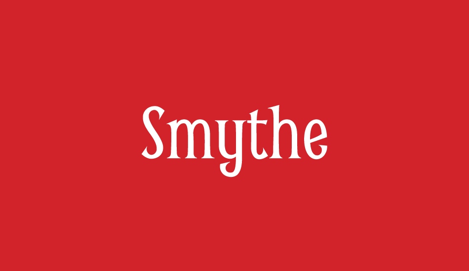 smythe font big