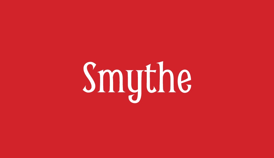 smythe font big