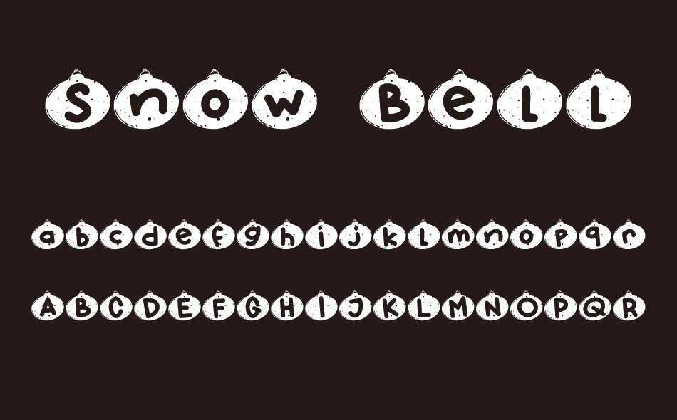 Snow Bells font