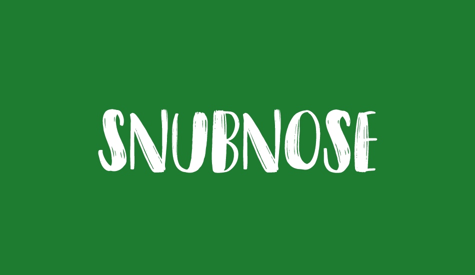 snubnose-demo font big