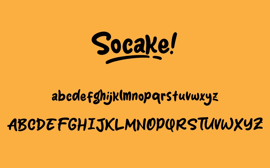 Socake font