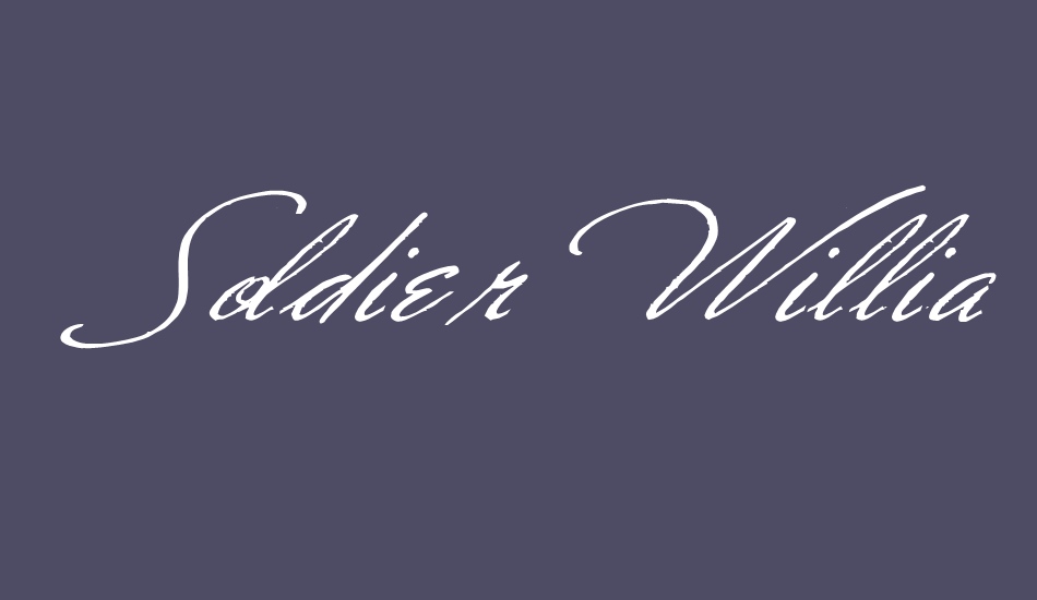 soldier-william-holmes font big