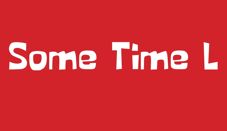 some-time-later font big