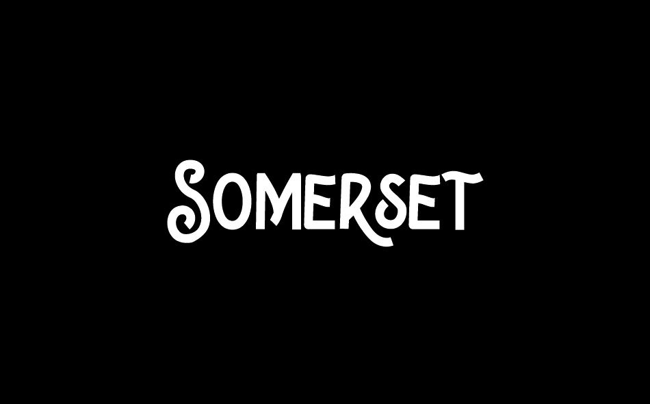 Somerset font big