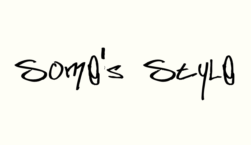 somes-style font big