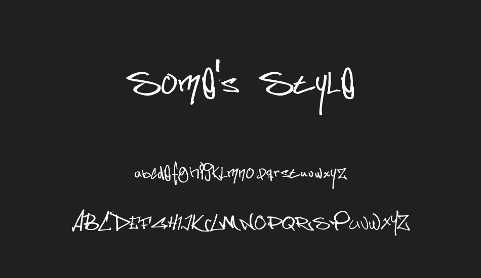 somes-style font