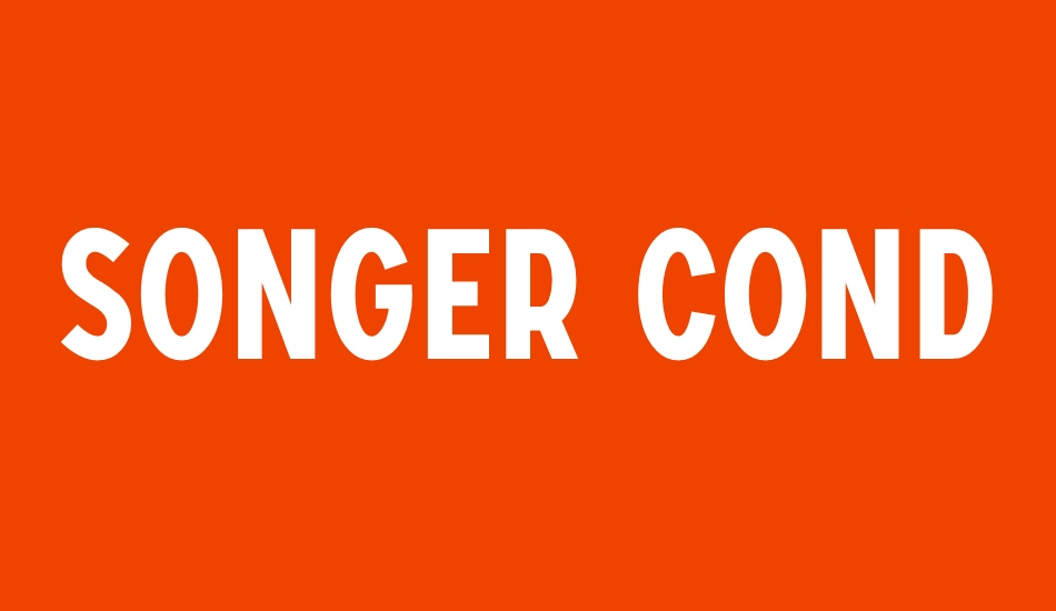 songer-condensed font big