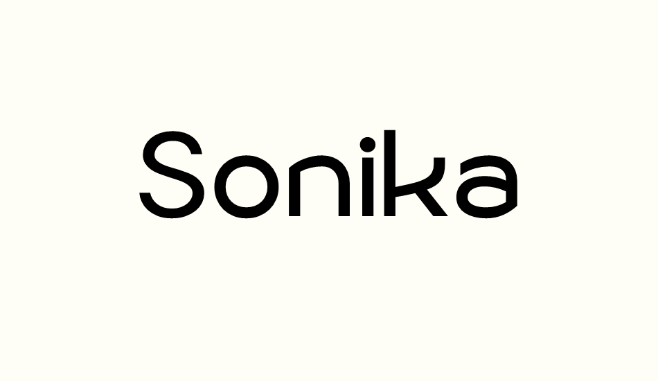 sonika-personal-use font big