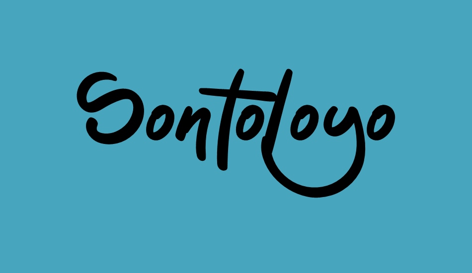 sontoloyo font big